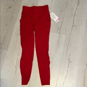 lululemon athletica Red Leggings - Base Pace HR tight 28” RED